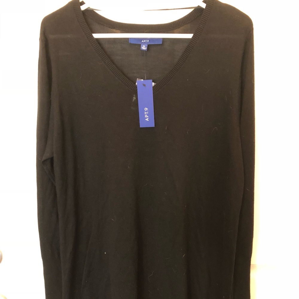 Apt 9 Tunic Length Sweater